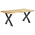 Rustika Rowe -  Dining Table 180x90x76 cm Solid Mango Wood